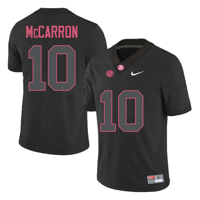Men's #10 AJ McCarron Alabama Crimson Tide Football Jersey