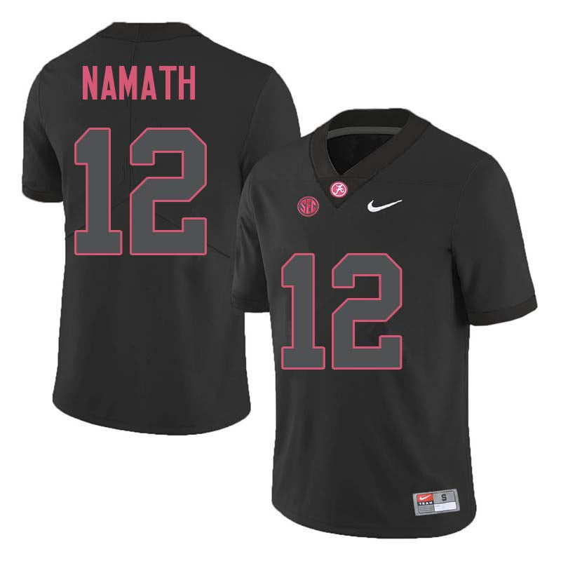 Men's #12 Joe Namath Alabama Crimson Tide Football Jersey