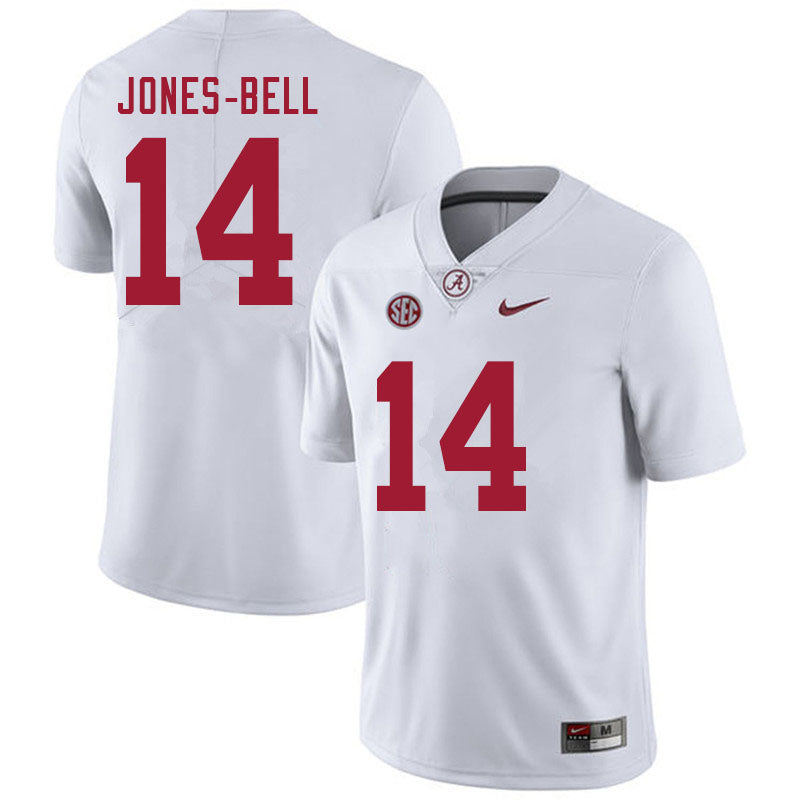 Men's  #14 Thaiu Jones-Bell Alabama Crimson TideFootball Jersey