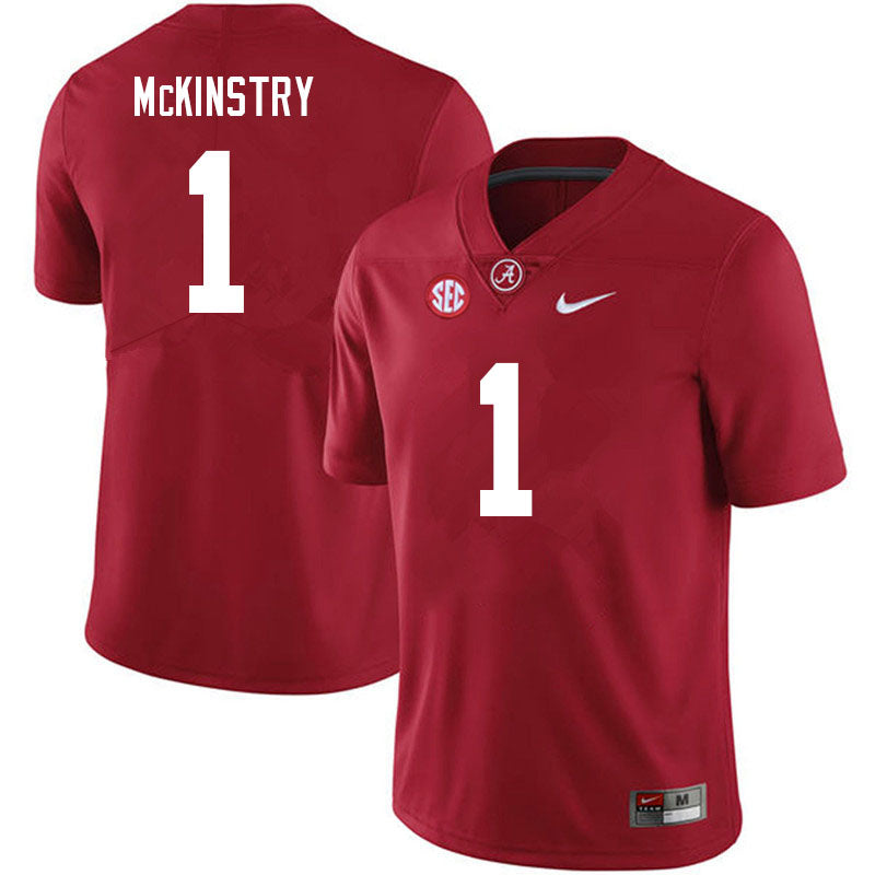 Men's #1 McKinstry Alabama Crimson Tide Football Jersey