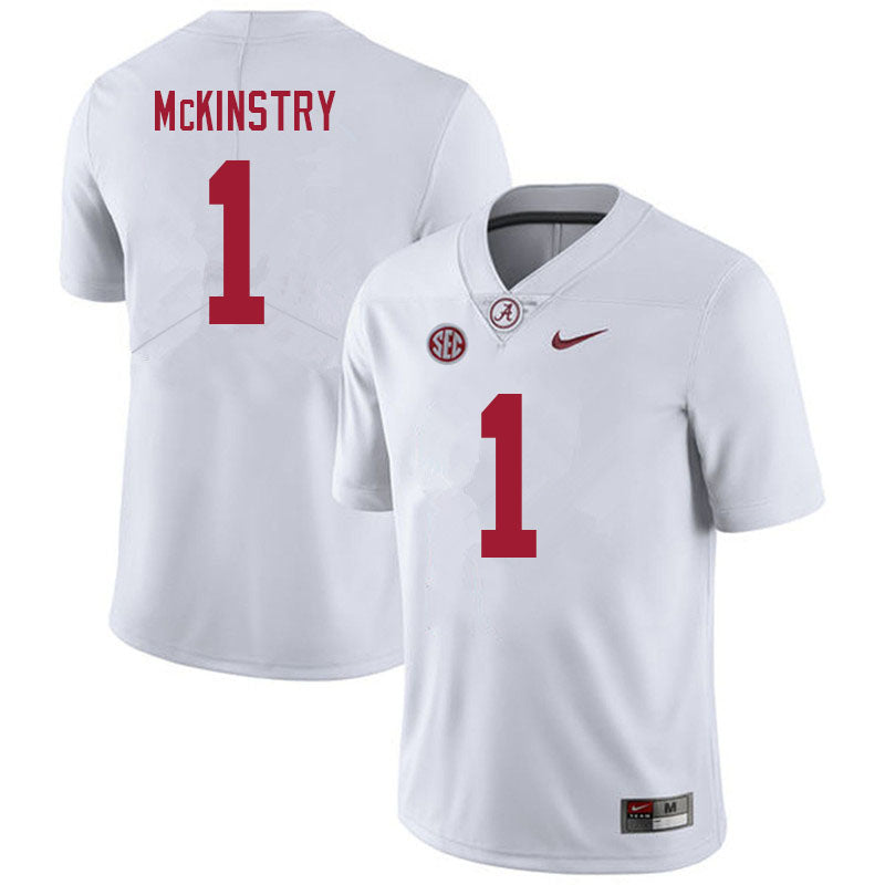 Men's #1 McKinstry Alabama Crimson Tide Football Jersey