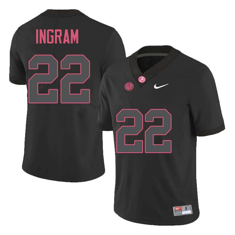 Men's #22 Mark Ingram Alabama Crimson Tide Football Jersey