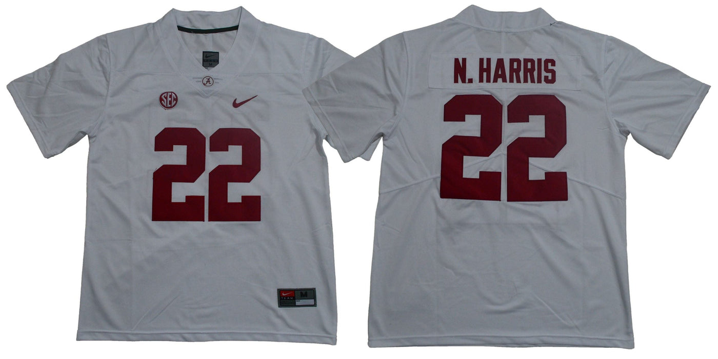Men's #22 Najee Harris Alabama Crimson Tide Football Jersey
