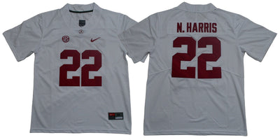 Men's #22 Najee Harris Alabama Crimson Tide Football Jersey