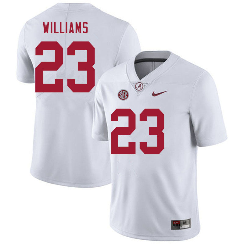 Men's #23 Roydell Williams Alabama Crimson Tide Football Jersey