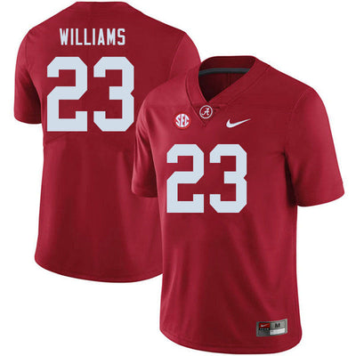 Men's #23 Roydell Williams Alabama Crimson Tide Football Jersey