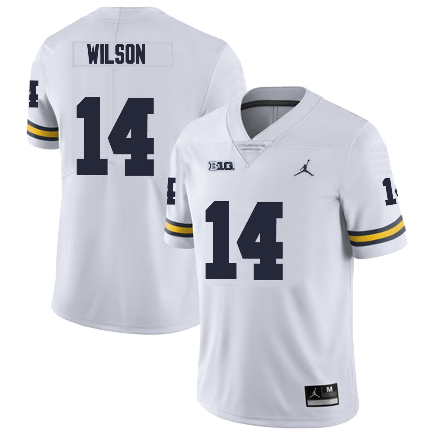 Men’s  #14 Roman Wilson Michigan Wolverines Football Jersey