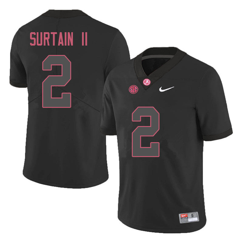 Men's #2 Patrick Surtain II Alabama Crimson Tide Football Jersey