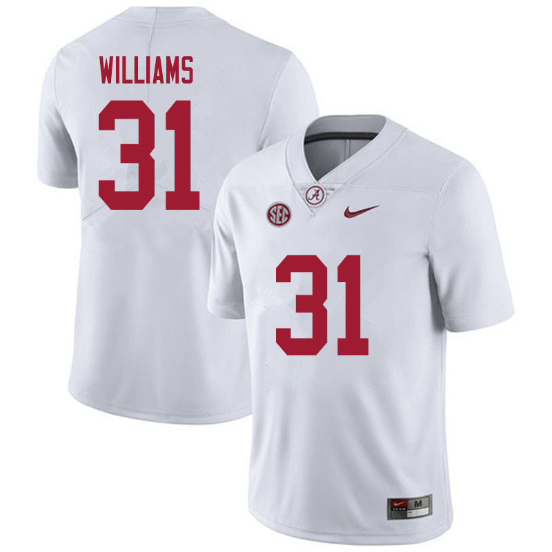 Men's #31 Shatarius Williams Alabama Crimson Tide Football Jersey