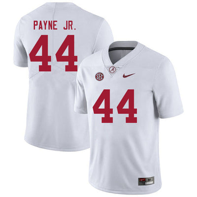 Men's #44 Damon Payne Jr. Alabama Crimson Tide  Football Jersey
