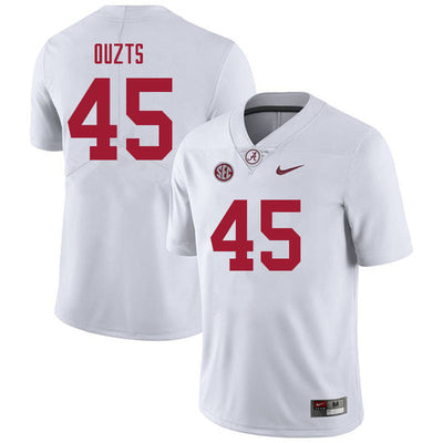 Men's #45 Robbie Ouzts Alabama Crimson Tide Football Jersey