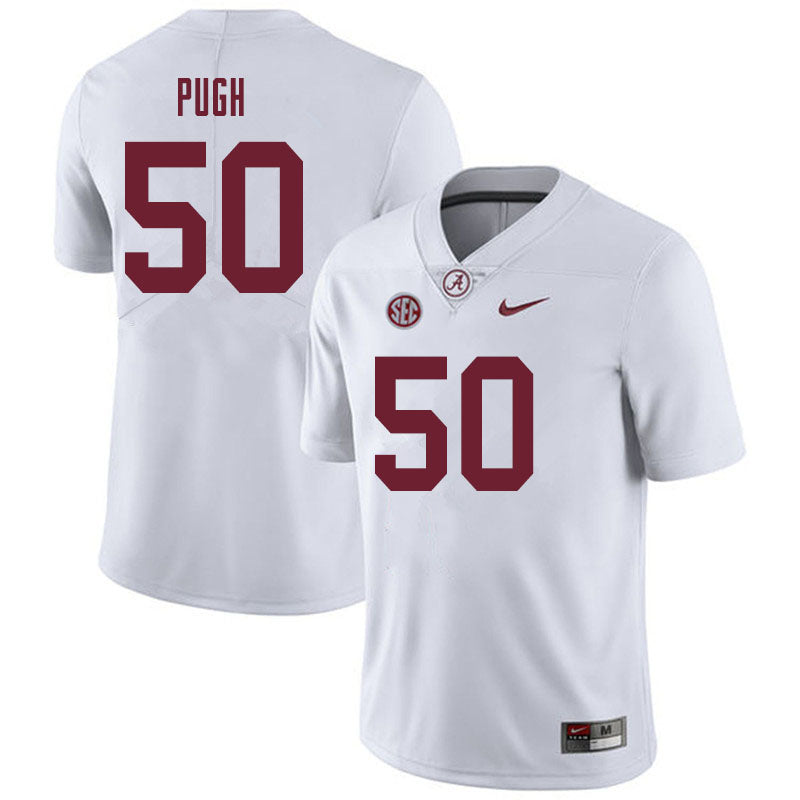 Men's #50 Gabe Pugh Alabama Crimson Tide Football Jersey