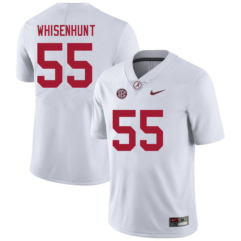 Men's #55 Bennett Whisenhunt Alabama Crimson Tide Football Jersey