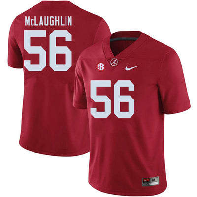 Men's #56 Seth McLaughlin Alabama Crimson Tide Football Jersey