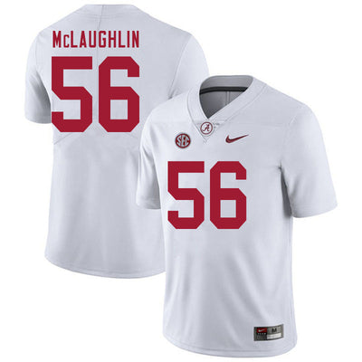 Men's #56 Seth McLaughlin Alabama Crimson Tide Football Jersey