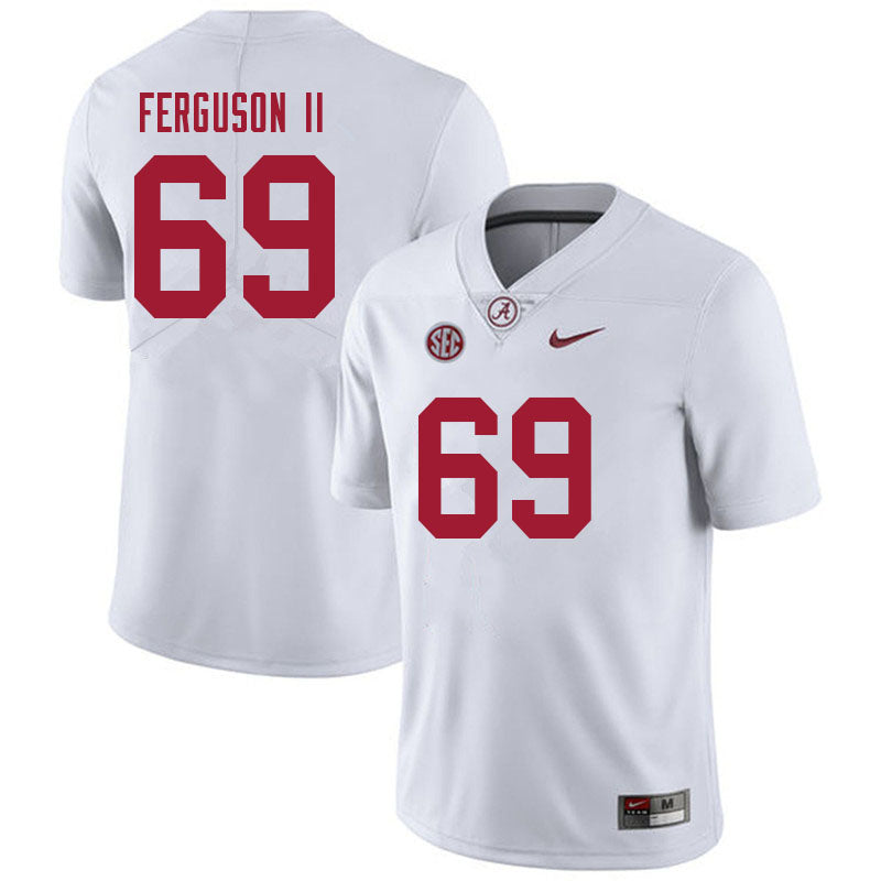 Men's  #69 Terrence Ferguson II Alabama Crimson Tide Football Jersey