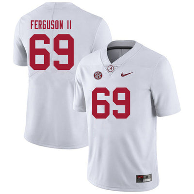 Men's  #69 Terrence Ferguson II Alabama Crimson Tide Football Jersey