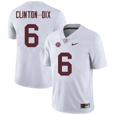 Men's #6 Ha Ha Clinton-Dix Alabama Crimson Tide Football Jersey