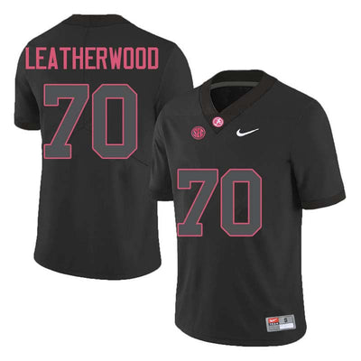 Men's #70 Alex Leatherwood Alabama Crimson Tide Football Jersey