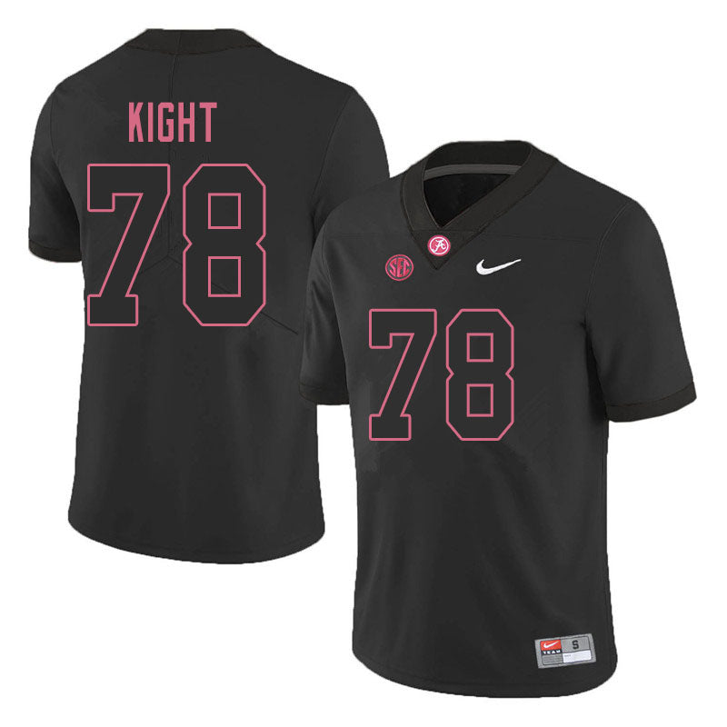 Men's  #78 Amari Kight Alabama Crimson TideFootball Jersey