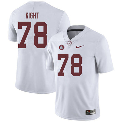 Men's  #78 Amari Kight Alabama Crimson TideFootball Jersey
