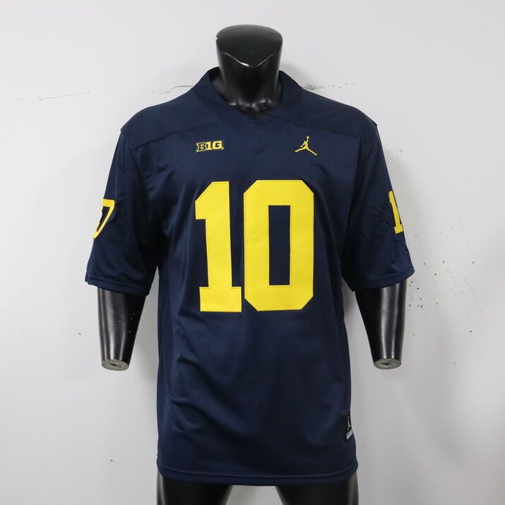 Men's #10 Tom Brady Alumni Michigan Wolverines Football Jersey