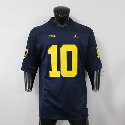 Men's #10 Tom Brady Alumni Michigan Wolverines Football Jersey