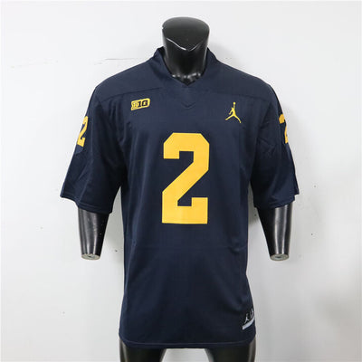 Men's #2 Charles Woodson Michigan Wolverines  College Football Jersey