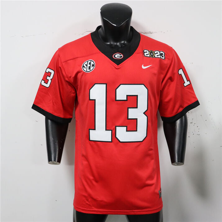 Men’s #13 Stetson Bennett IV Georgia Bulldogs Football Jersey