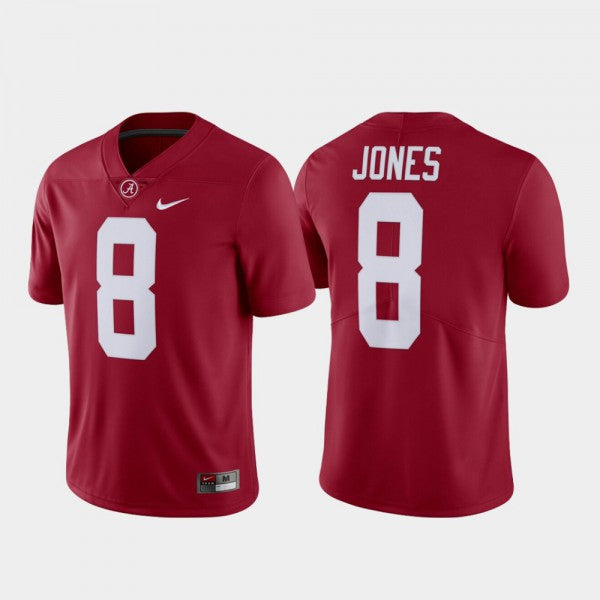 Men's #8 Julio Jones Alabama Crimson Tide Football Jersey