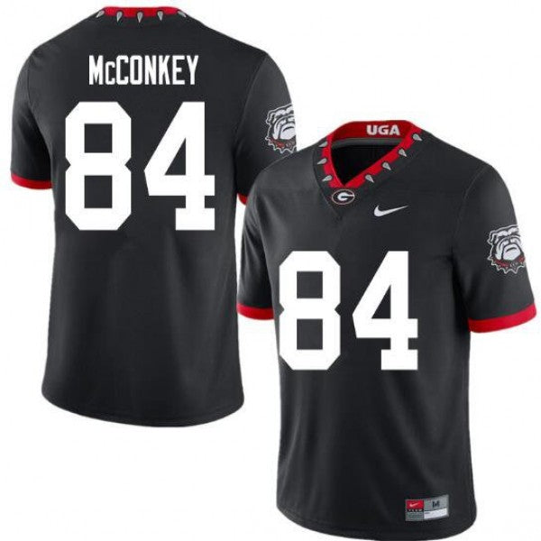 Men's #84 Ladd McConkey Georgia Bulldogs Football Jersey