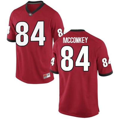 Men's #84 Ladd McConkey Georgia Bulldogs Football Jersey