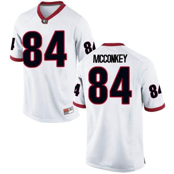 Men's #84 Ladd McConkey Georgia Bulldogs Football Jersey