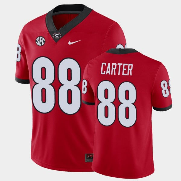 Men's #88 Jalen Carter Georgia Bulldogs Football Jersey