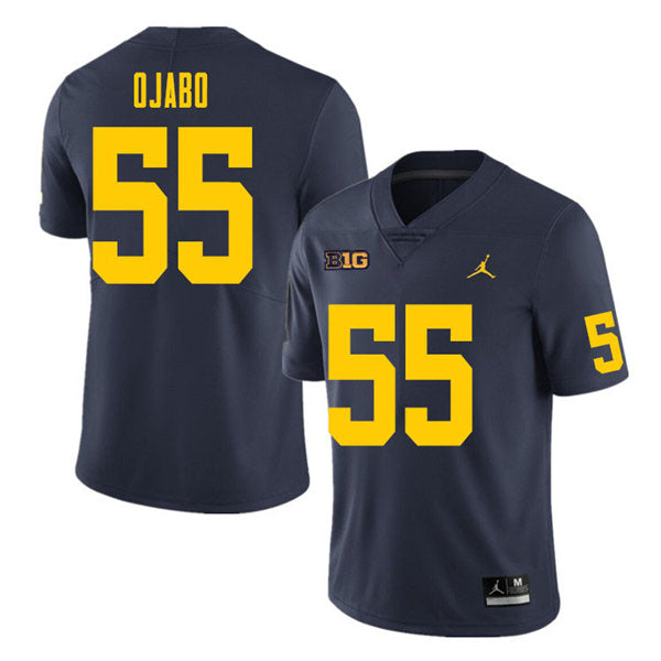 Men's #55 David Ojabo Alumni Michigan Wolverines Football Jersey
