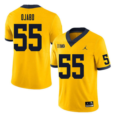 Men's #55 David Ojabo Alumni Michigan Wolverines Football Jersey