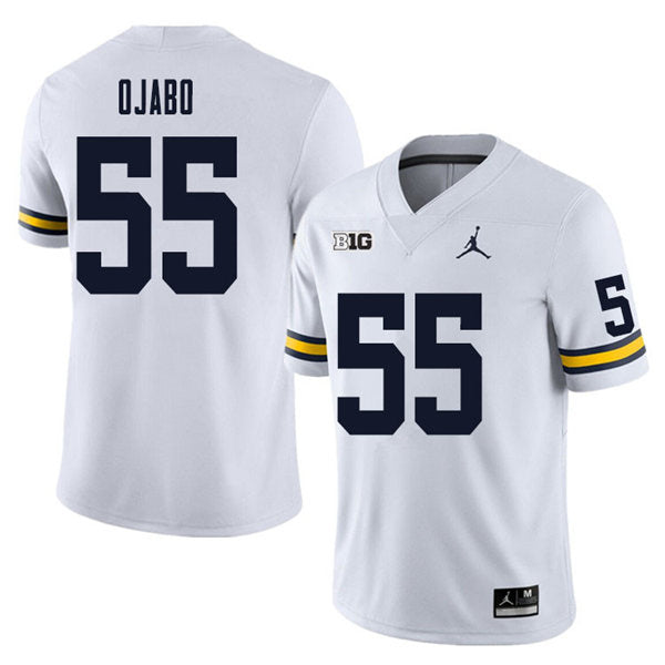 Men's #55 David Ojabo Alumni Michigan Wolverines Football Jersey