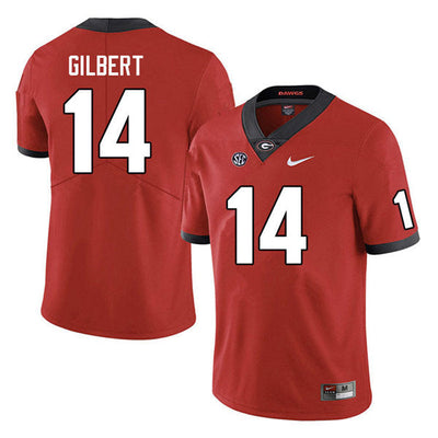 Men's #14 Arik Gilbert Georgia Bulldogs College Football Jersey