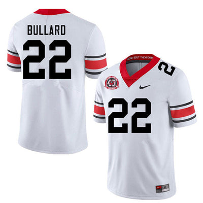 Men's #22 Javon Bullard Georgia Bulldogs College Football Jersey