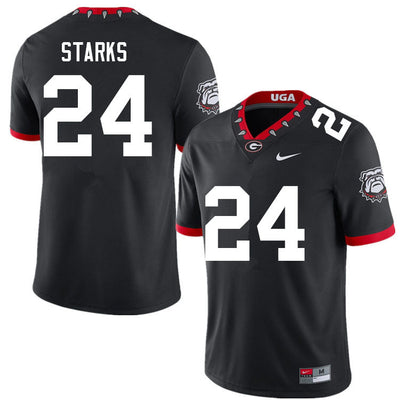 Men's #24 Malaki Starks Georgia Bulldogs College Football Jersey
