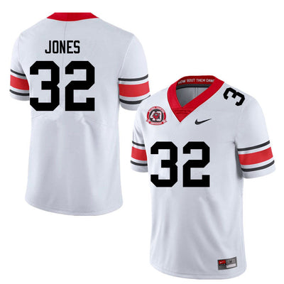 Men's #32 Cash Jones Georgia Bulldogs College Football Jersey