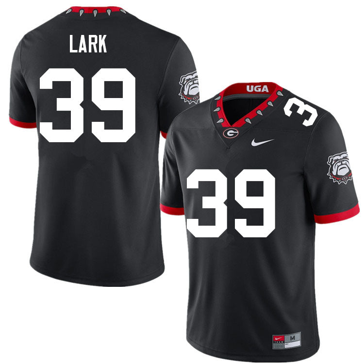 Men's #39 Collin Lark Georgia Bulldogs College Football Jersey