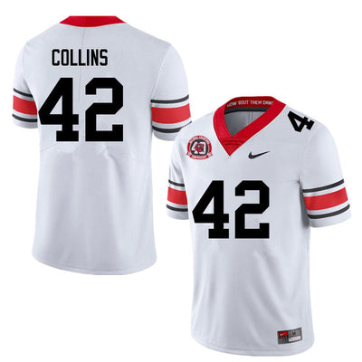 Men's  #42 Graham Collins Georgia BulldogsCollege Football Jersey