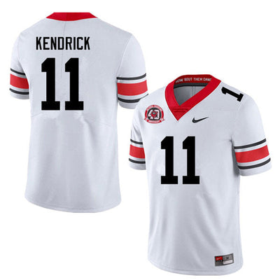 Men's #11 Derion Kendrick Georgia Bulldogs Game College Football Jersey