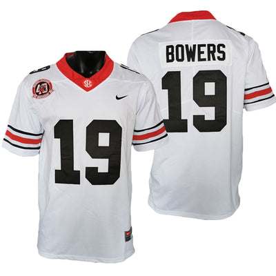 Men's #19 Brock Bowers Georgia Bulldogs College Football Jersey